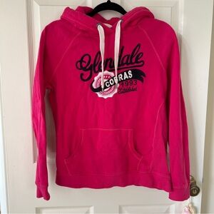 H&M L.O.G.G Women’s Glendale Cobras Fleece Hoodie Fuchsia M